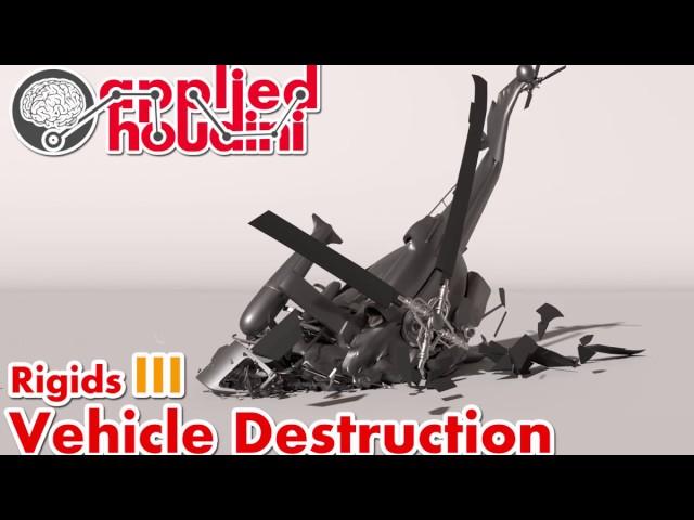 Applied Houdini - Rigids III - Vehicle Destruction Preview