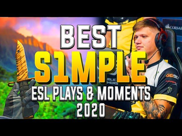 S1MPLE - BEST ESL PLAYS & MOMENTS 2020! #1