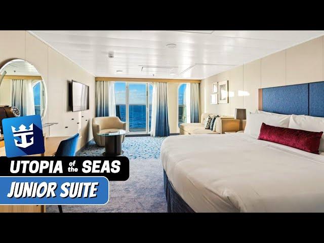 Utopia of the Seas | Junior Suite Full Walkthrough Tour | Royal Caribbean | 2024 | 4K