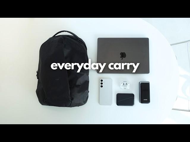 My 2024 Everyday Tech Carry & Backpack: Efficient and Minimal EDC 