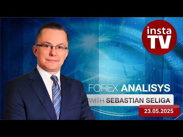 Forex forecast 23/05/2025:  EUR/USD, GBP/USD, SP500, Gold, and Bitcoin