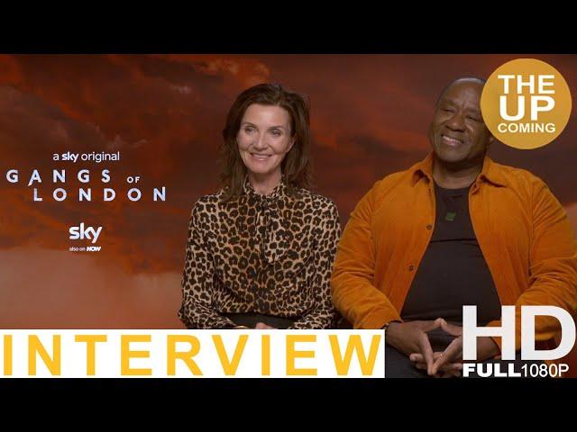 Michelle Fairley & Lucian Msamati interview on Gangs of London Season 2