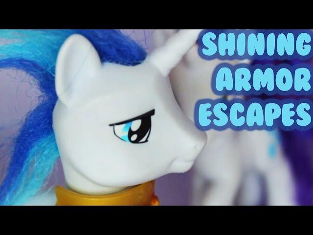 MLP Shining Armor Escapes My Little Pony Toy Video Skit | Alice LPS