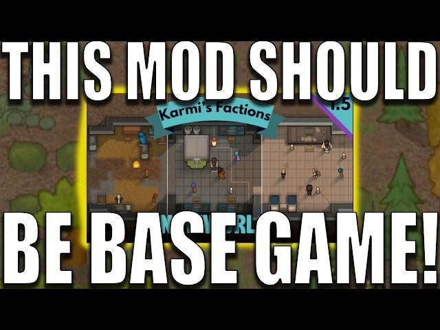 Could This Be Rimworlds BEST Faction Mod? - Rimworld 1.5 Mod Review