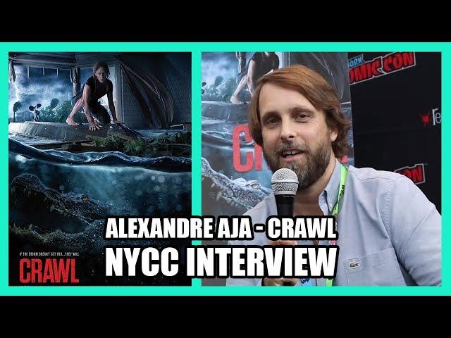 Alexandre Aja on CRAWL - New York Comic Con Excluive Interview - NYCC 2019