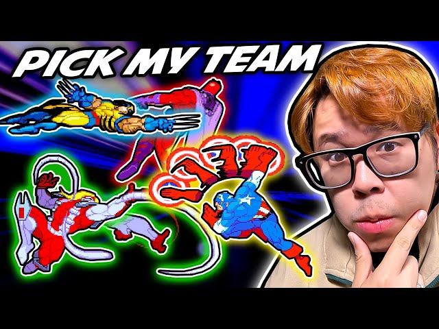 YOU DECIDE MY MARVEL VS CAPCOM 2 TEAM!