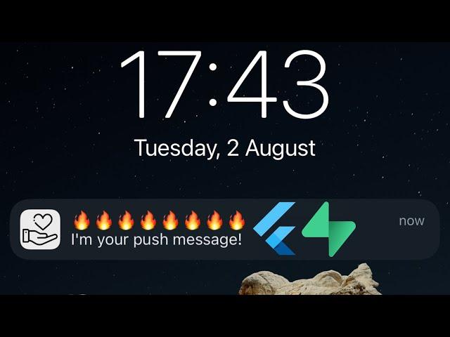 Push notifications  with Flutter [ SUPABASE  Firebase ] - 4K