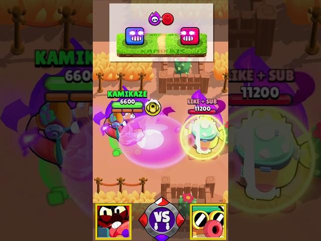 CLANCY vs HANK 🟣 #brawlstars #hypercharge #1vs1 #kamikaze