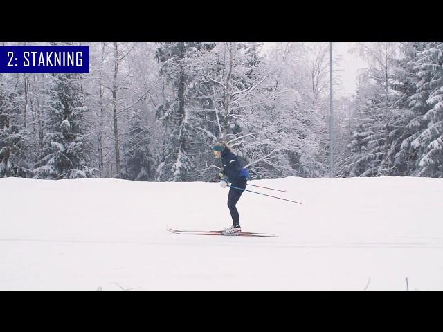 Klassisk längdskidåkning – teknikträning