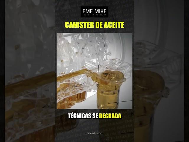 Un Canister de Aceite puede prolongar la vida útil a un motor. #ememike #mecanicaautomotriz