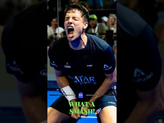No way TAPIA pulled this ONE  #fyp #padel #tennis #premierpadel Credits: @Premier Padel
