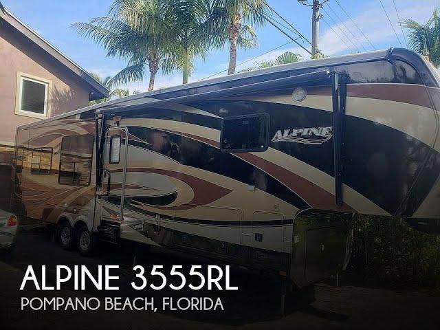 Used 2012 Alpine 3555RL for sale in Pompano Beach, Florida