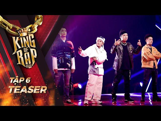 Teaser Tập 6 KING OF RAP | VSoul VS Nhật Hoàng, ICD VS CJay và những pha lật kèo bất ngờ của bảng D?