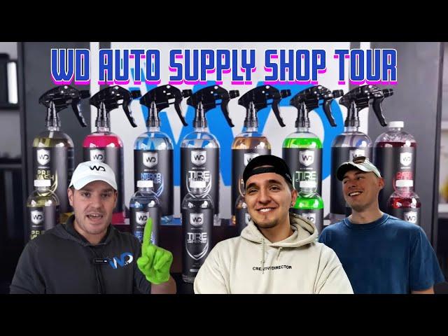 Inside WD Detailing & Behind the Scenes of the NEW PRODUCT LINE! WD Auto Supply