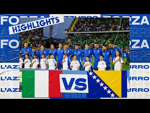 Highlights: Italia-Bosnia ed Erzegovina 1-0 | Amichevole | EURO 2024