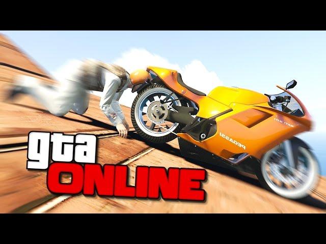 МАСТЕР МИРА ПО ПОТНОМУ МОТОПАРКУРУ В GTA 5 ONLINE