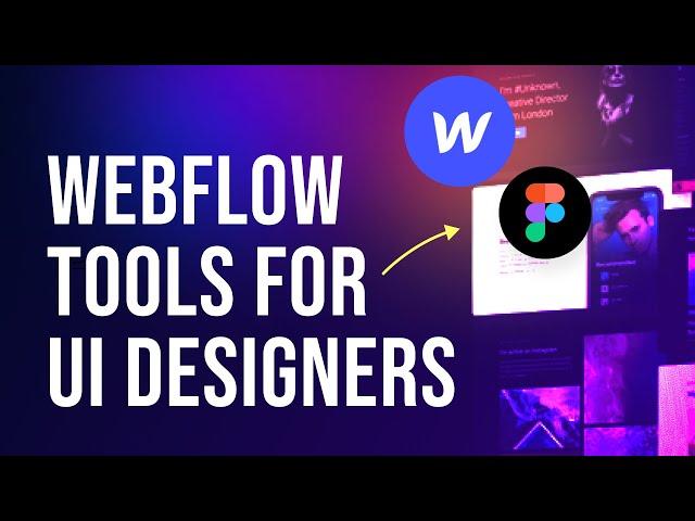 Amazing Design Tool in The Browser! + Import Figma To Webflow | Design Essentials