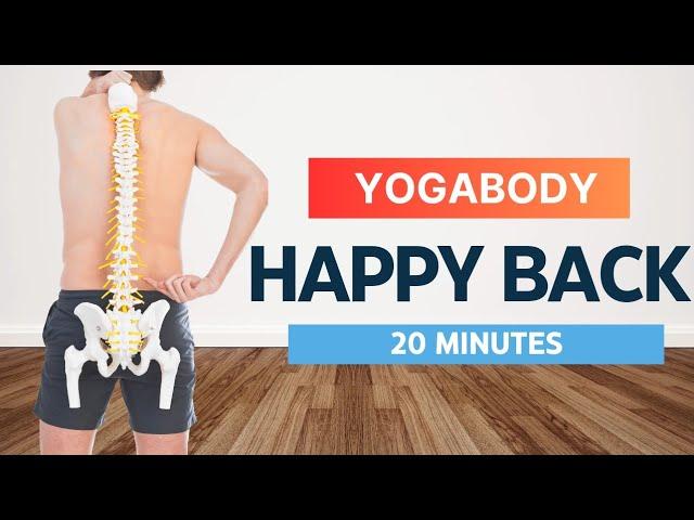 YOGABODY Happy Back - Yoga Poses for Back Pain Relief