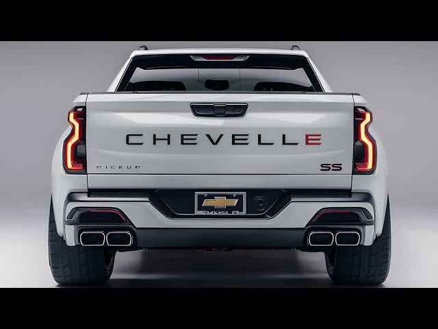 Muscle Car Power with Pickup Utility? Enter the 2025 Chevy Chevelle SS!”