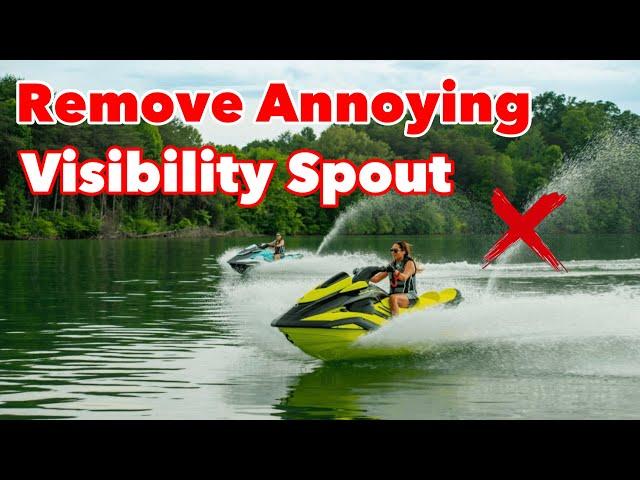 How to Remove Waverunner Visibility Spout | FX Cruiser HO