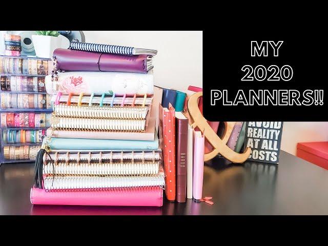 My 2020 Planner Line Up!!