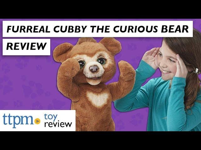 FurReal Cubby the Curious Bear Review from Hasbro