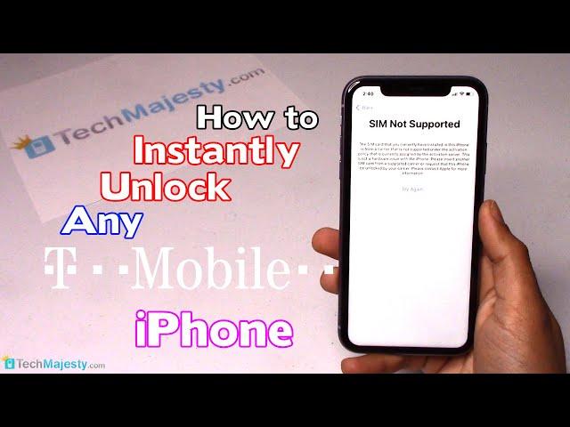 How to Unlock T-Mobile iPhone for Use On ANY Carrier (ANY iPhone Model) - Use in USA & Worldwide!