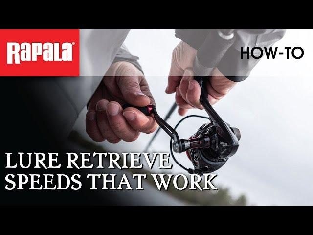 Lure Retrieve Speeds That Work | Rapala Fishing Tips