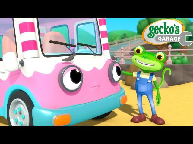 Sly the Tow Truck | Gecko's Garage | Cartoons For Kids | Toddler Fun Learning