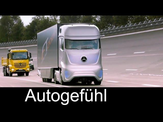 Mercedes Future Truck 2025 autonomously driving truck premiere - Autogefühl