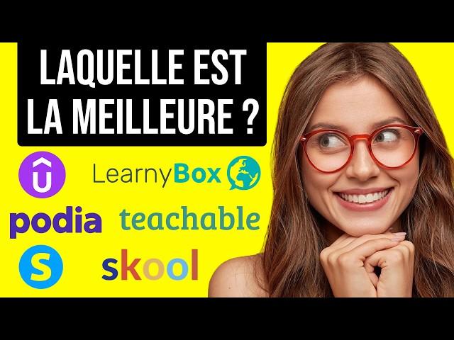 Quelle Plateforme de Formation en Ligne Choisir ? (LA Meilleure pour Vendre sa Formation en ligne)