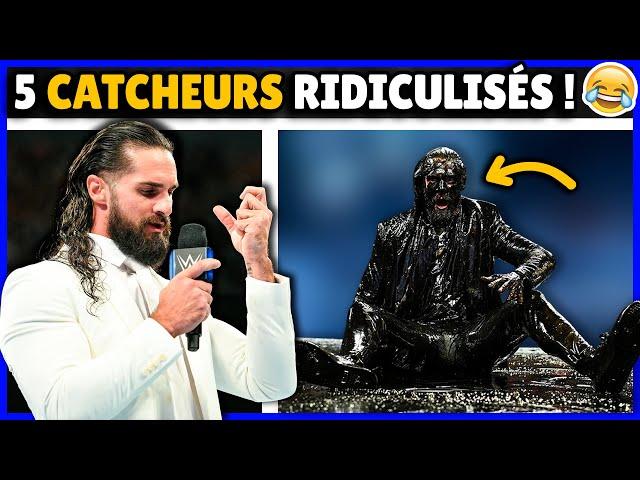 5 catcheurs ridiculisés en direct !