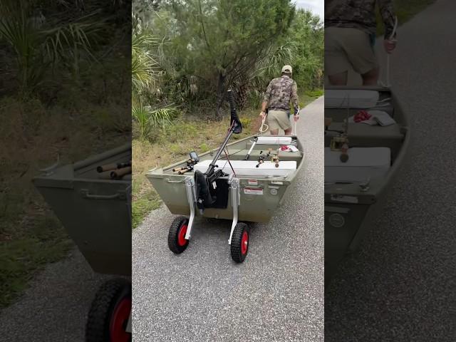 Jon Boat Puts Us On The Fish See description for a link to the wheels! #fishing #bass #shorts