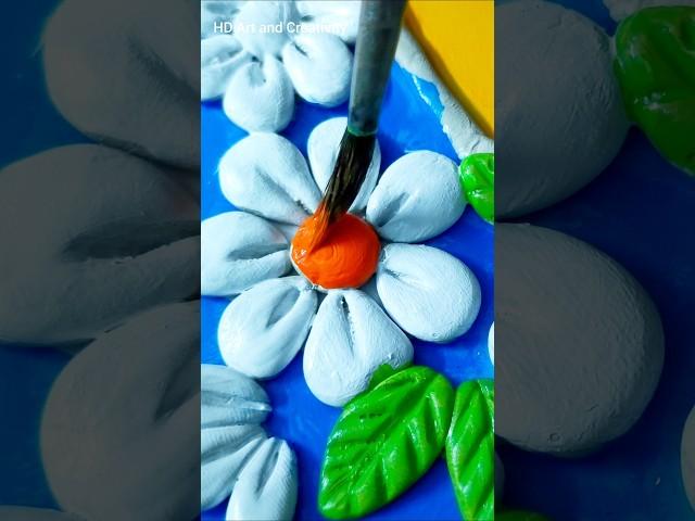 3D Painting  Mouldit Clay Craft  Nameplate Craft#shorts#diy#handmade#trending@HobbyIdeasIndia