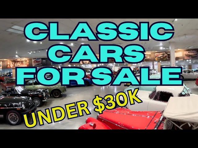 CLASSIC CARS FOR SALE CHEAP PRICES AT GATEWAY CLASSIC CARS