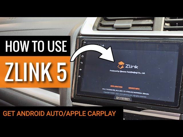 How to INSTALL & use ZLINK in your Car? Get Wireless Android Auto/CarPlay | Gizmobeep