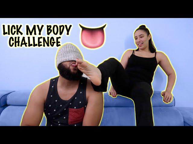 LICK MY BODY CHALLENGE!!