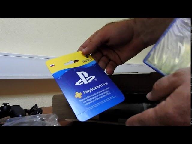 Распаковка Sony PlayStation 4 slim