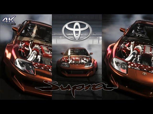 Supra Edit| 4K Quality| JDM Cars Edit️| Tiktok Trending | Capcut Edits