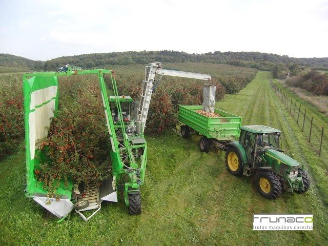 FRUMACO Shake and Catch Apple & Fruit Harvester / Cosechadora fruta / Apfelerntemaschine OE4