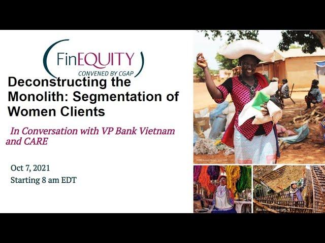 Deconstructing the Monolith Segmentation of Women Clients - VP Bank Vietnam and CARE Ignite