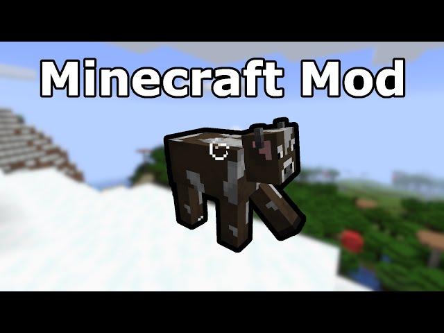 Polish Cow but it's Minecraft Mod