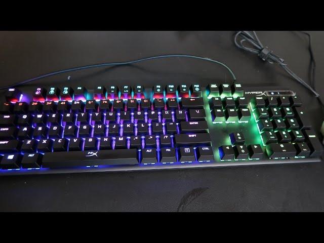 HyperX Alloy Origins - Mechanical Gaming Keyboard Review (Aqua Switch)