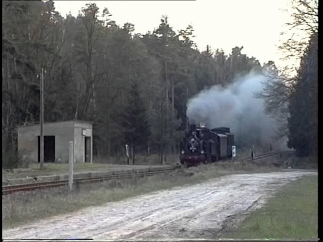 Reichsbahn Dampflok 91 134 im Haltepunkt Tylsen