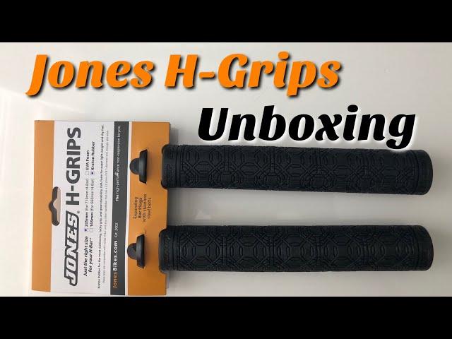 Jones H Grips Unboxing - 205mm Kraton Rubber