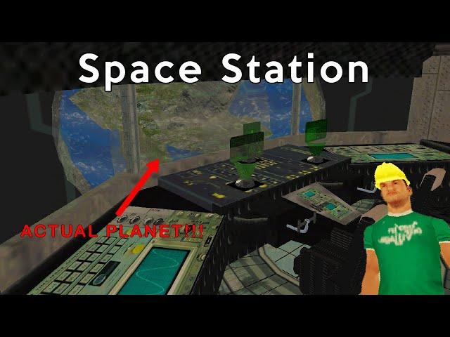 Space Station in SAMP | Speed Mapping | Texture Studio