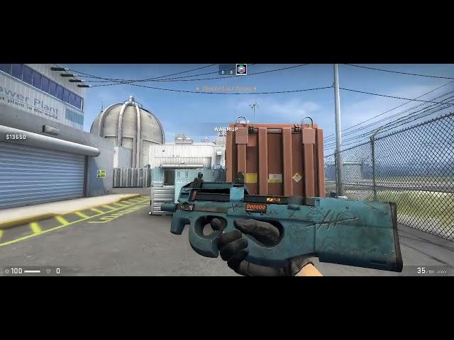 StatTrak™ P90 | Off World (Battle-Scarred) @ Nuke