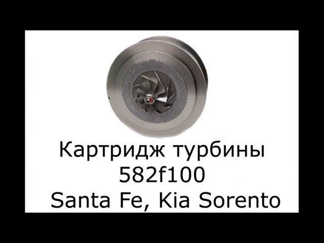 Картридж Турбины Хендай Санта ФЕ. Картридж турбины Kia Sorento 2 XM. 580002F100