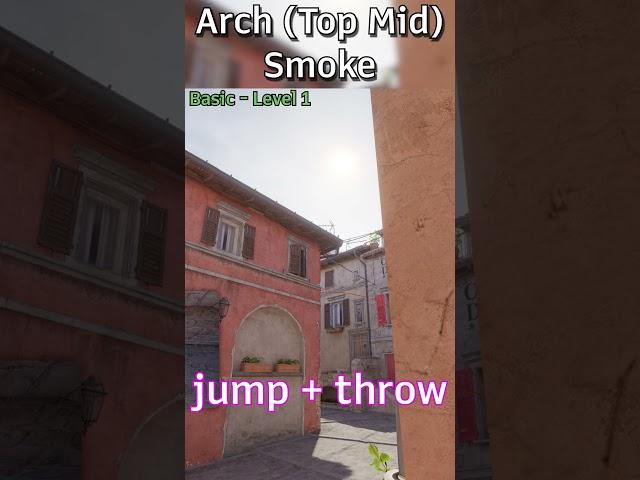 Inferno T-Smokes - Arch (Top Mid) Smoke #cs2 #cs2nades #cs2tips #regentXD