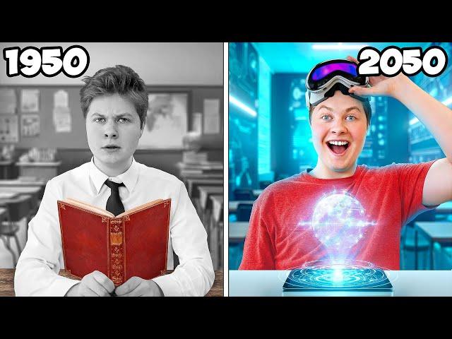 I Tried School From Every Decade!